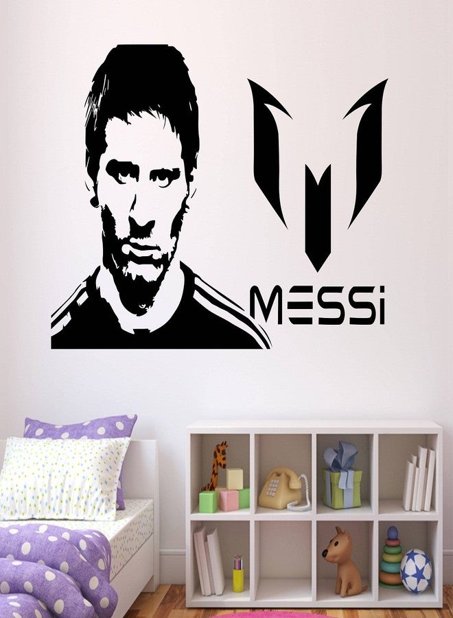Wallstick ملصقات جدارية لكرة القدم ميسي (فينيل 80 سم × 55 سم) - Image 3